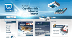 Desktop Screenshot of microtech-teltow.de